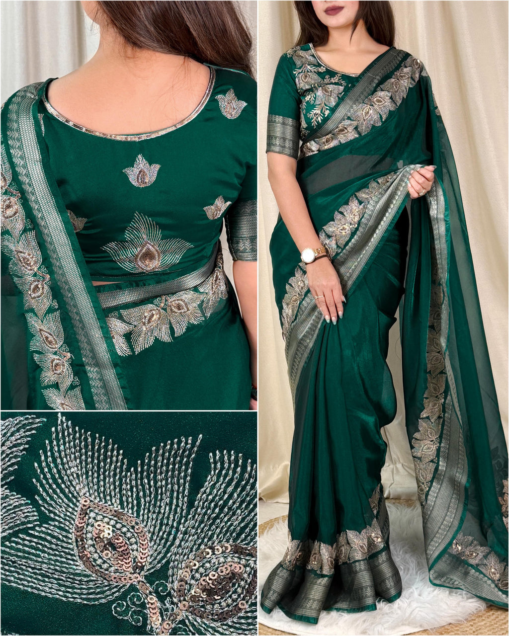 Nancy Fendy Silk Saree