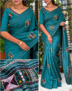 Tusser Cotton saree