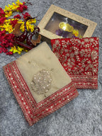 Heavy Soft Organza Wedding Saree