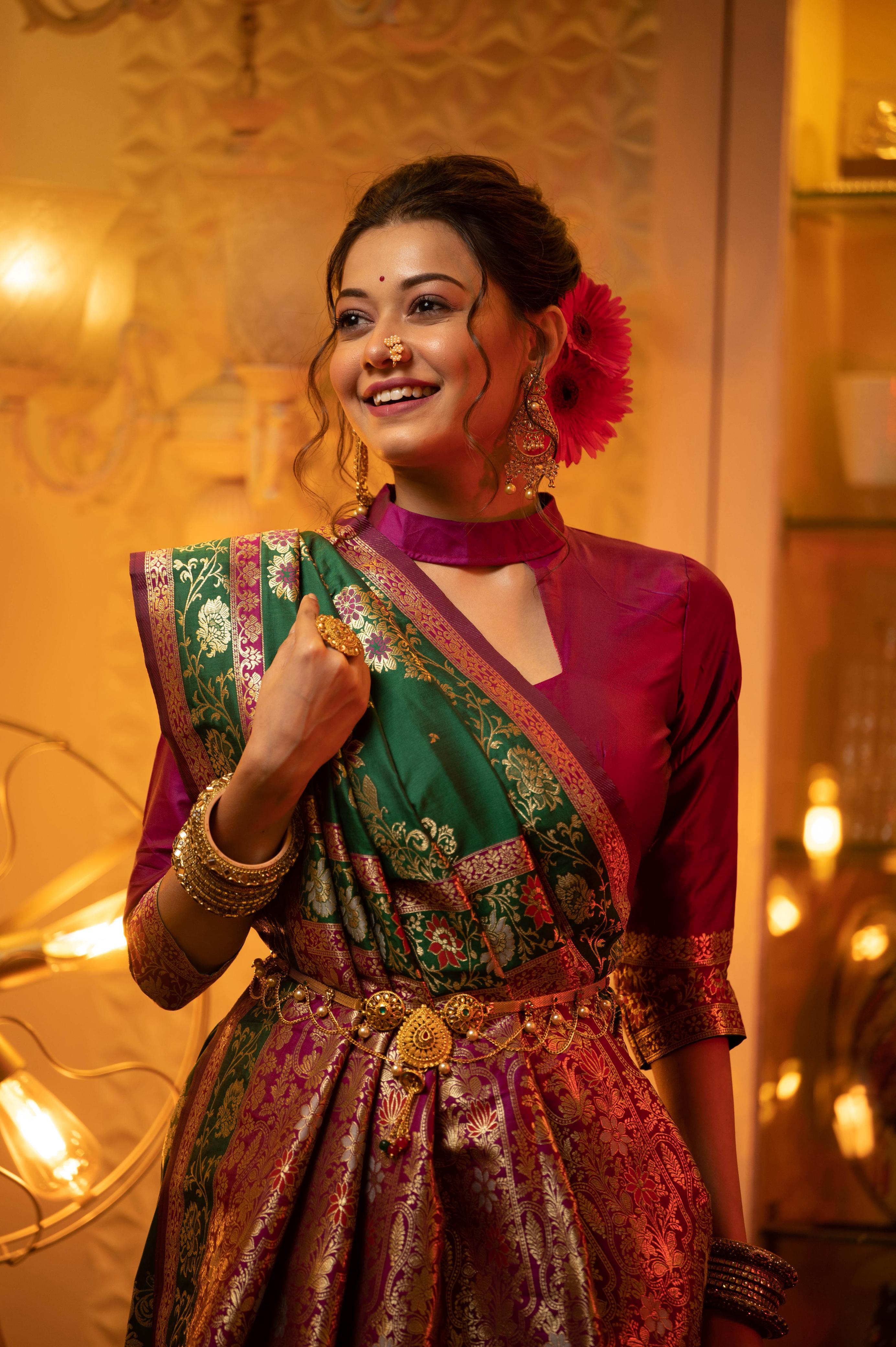 Soft Banarasi Silk Saree