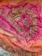 Very Soft nd elegant Rich look Fendy Saree