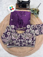 Art Satin Silk Saree