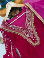 NEWLY PINK VELVET SUIT