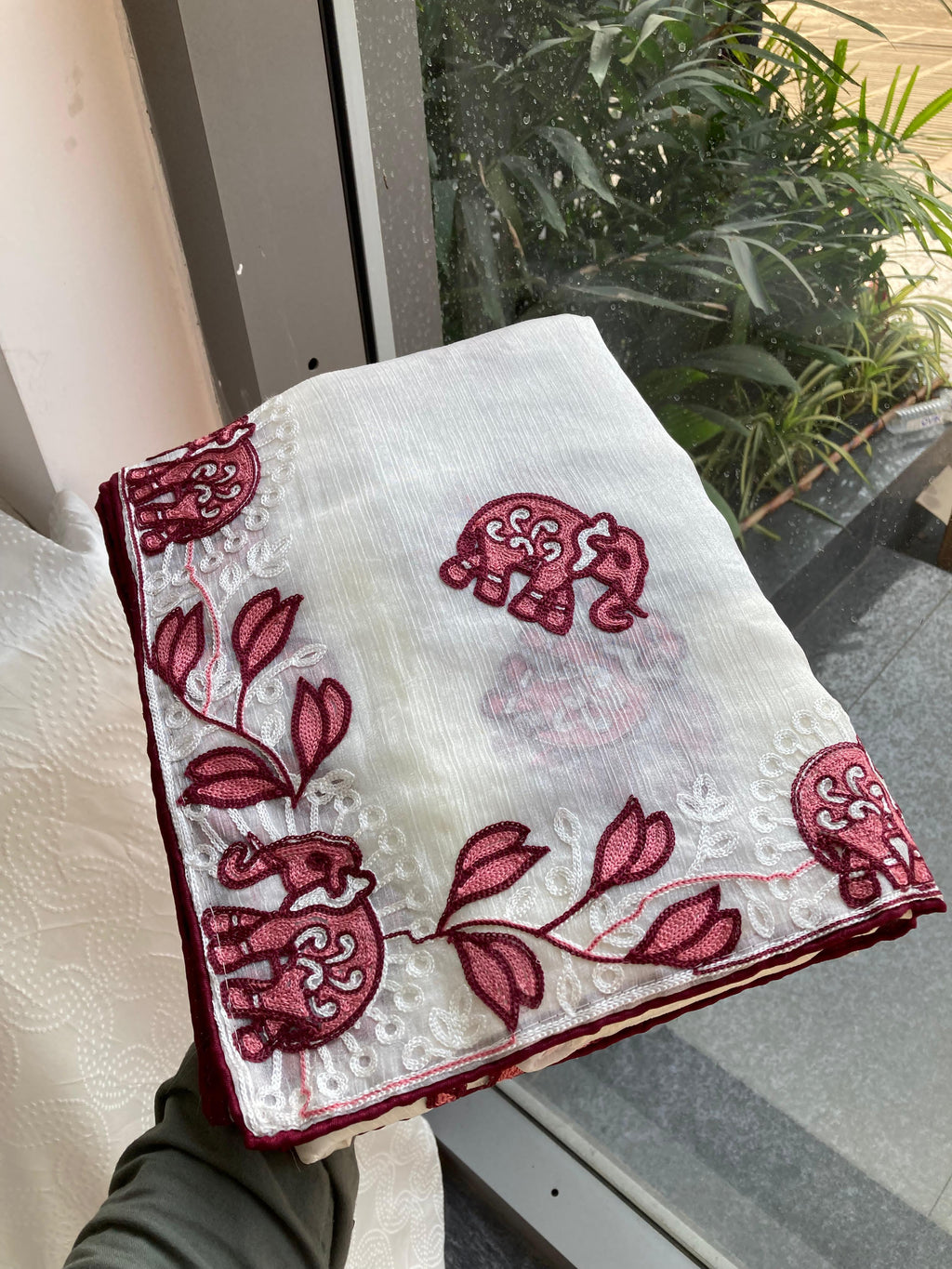 Party Wear Fendy Chiffon Saree