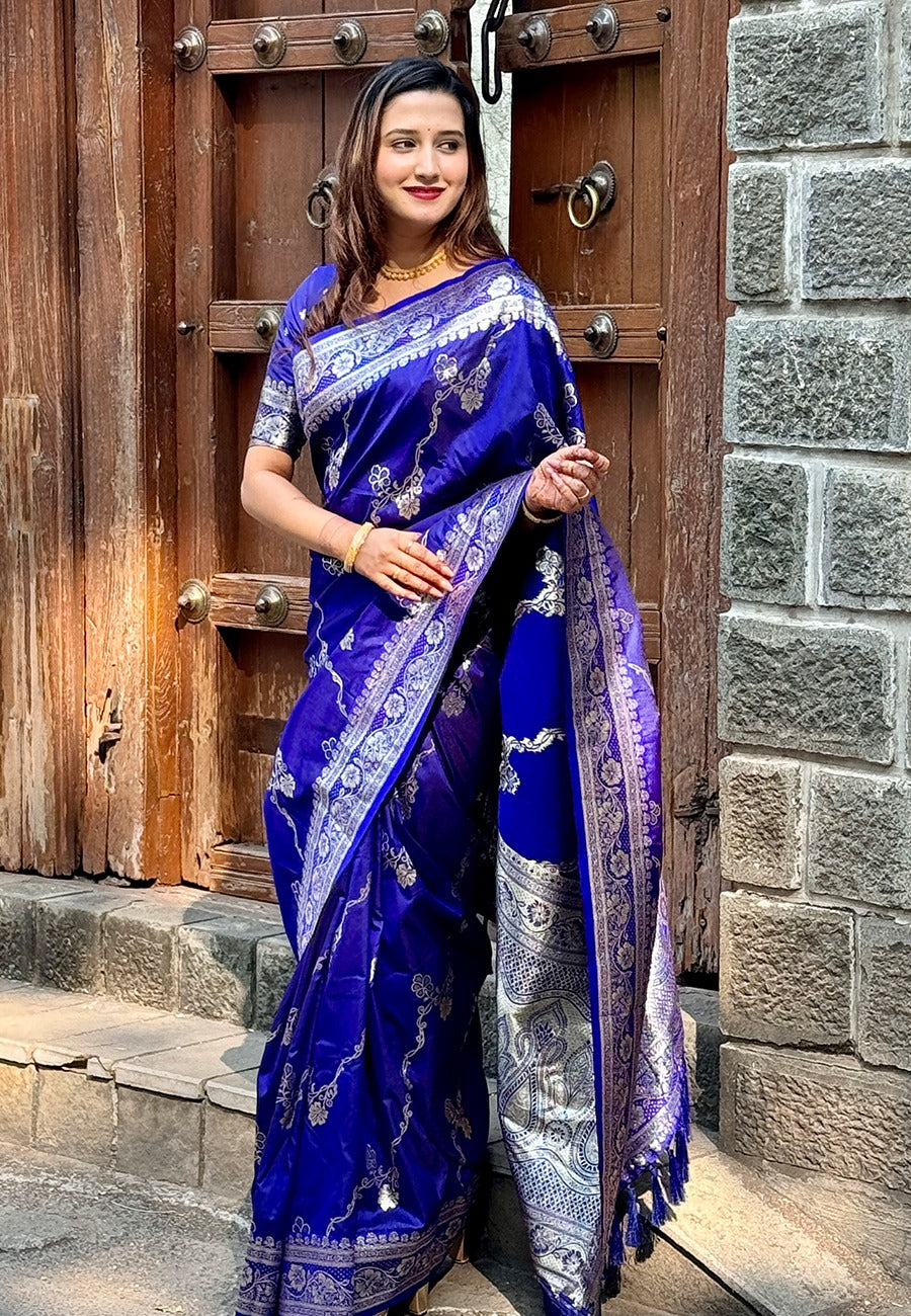 Premium Banarasi Soft Silk Sarees