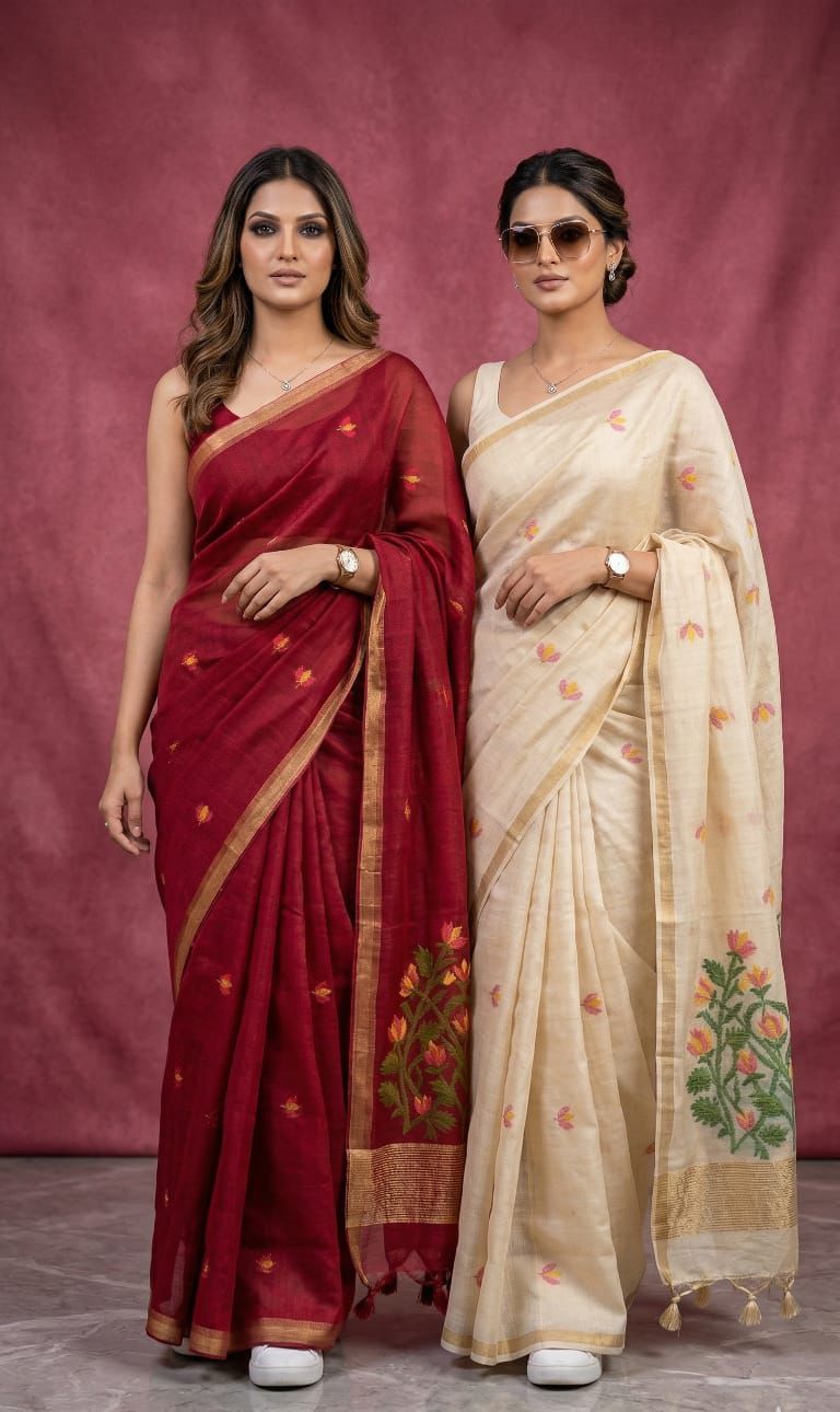Summer Special Jamdani Weaving saree