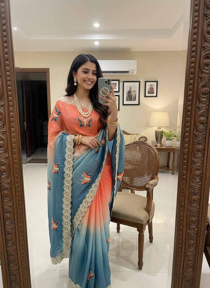 2D Fendy Peding Saree