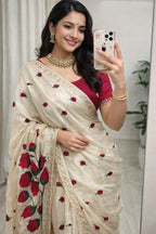 Soft Rangoli Silk Saree