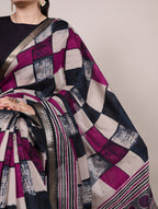 POLYESTER VISCOSE CHANDERI