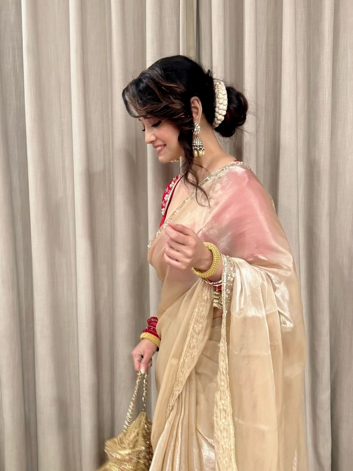 Soft Jimmi choo saree