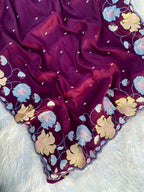 Sharmila Pure Tussar Silk Saree