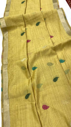 Munga Cotton Saree with Weaving Design