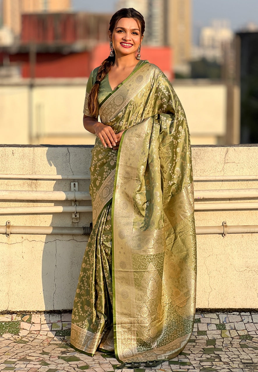 Banarasi Antique Silk Sarees