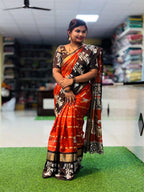 Premium Semi Viscose silk Fabric Saree