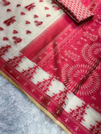 Malavika Khadi Cotton Saree