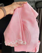 Crush silk saree