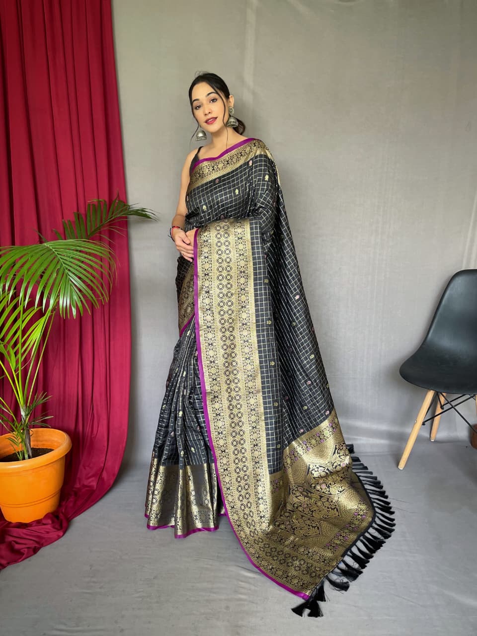 SUPERB  WEAVING USED  HANDLOOM SAREES