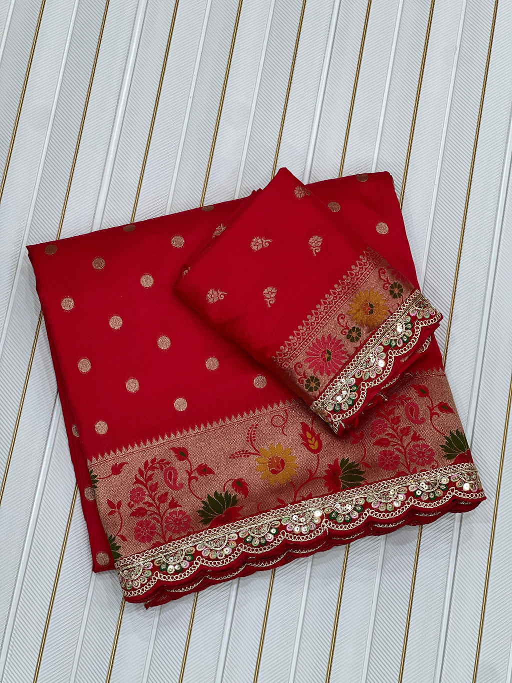 Dola Silk Embroidery Border