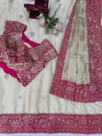 Bollywood Glass Organza Saree
