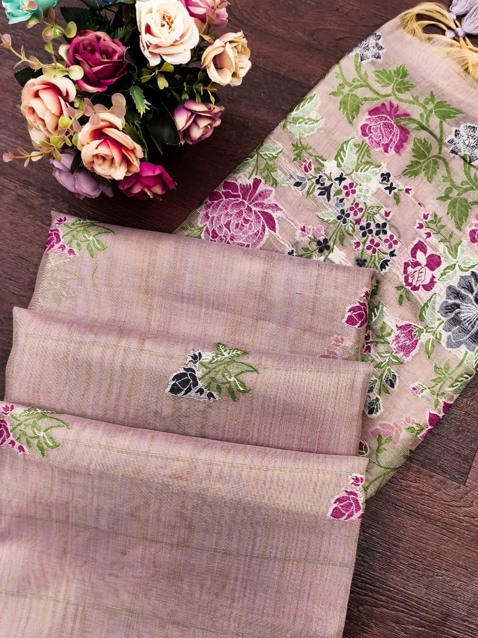 TISSUE SILK SAREE