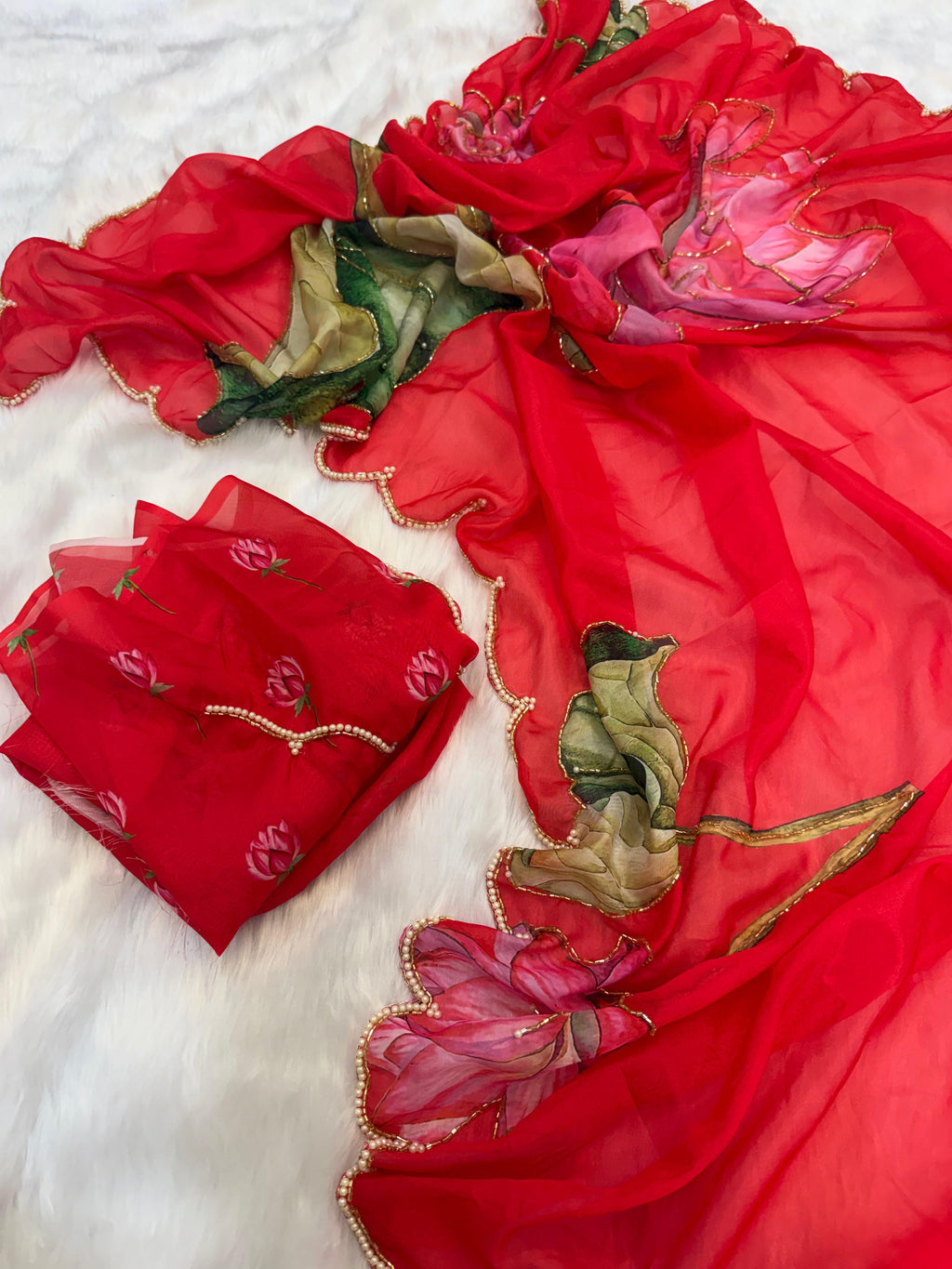Pure Soft Tebby Silk Saree