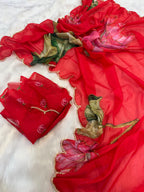Pure Soft Tebby Silk Saree
