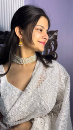 PURE AND LIGHT ORGANZA SAREES