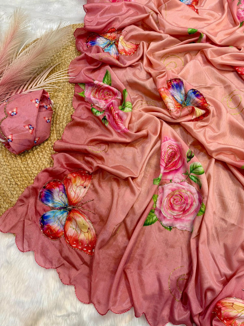 Pure Malai Silk Saree