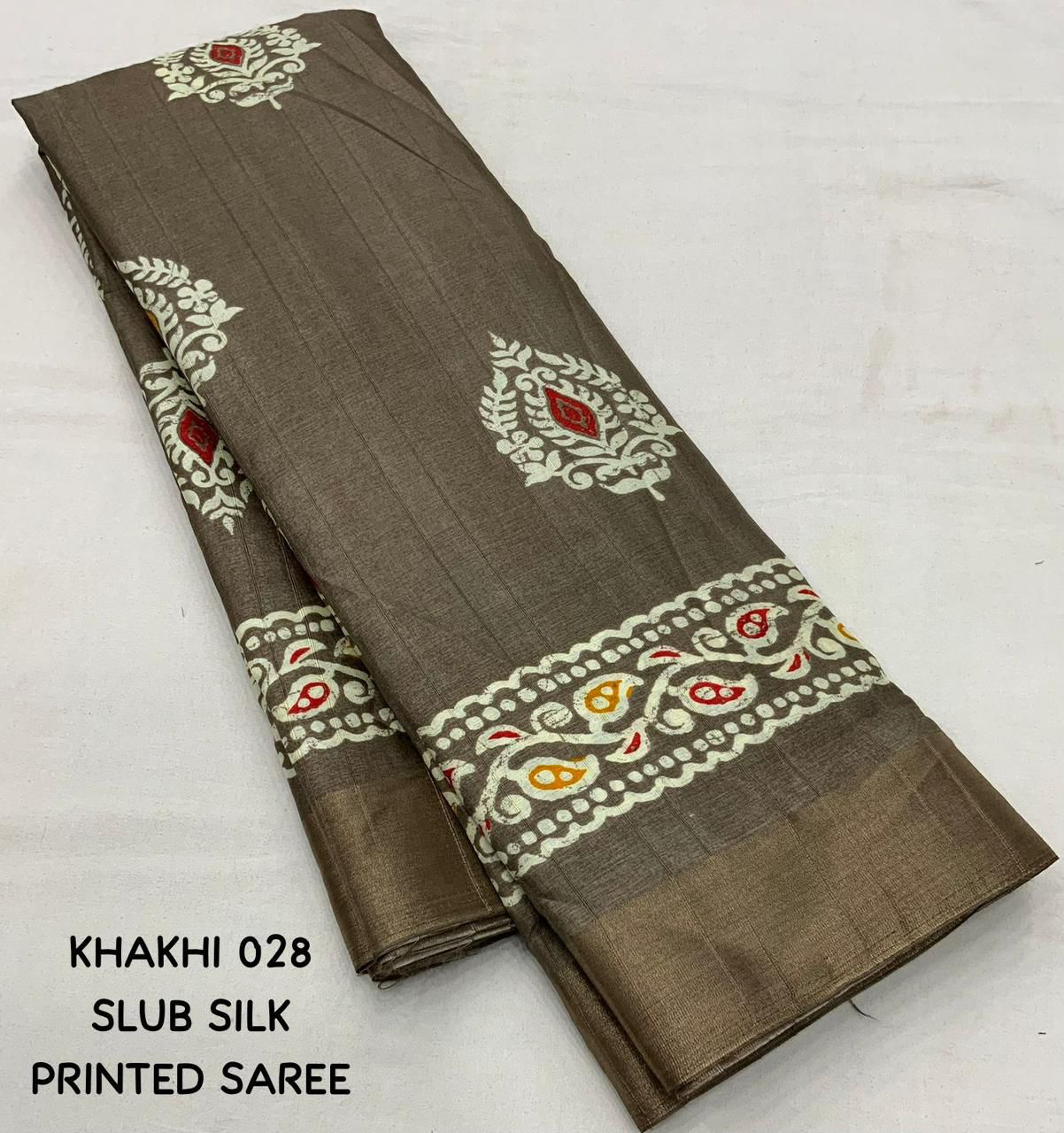 PRINED SAREE BEAUTIFUL COLOR