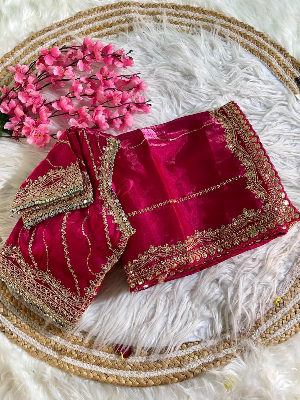 Pure Soft Zimmy Choo Silk Saree