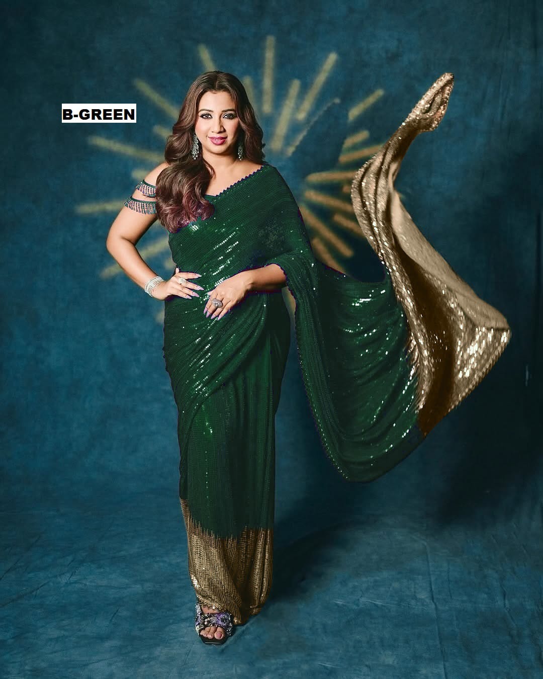 SEQUINS DESIGN SAREE