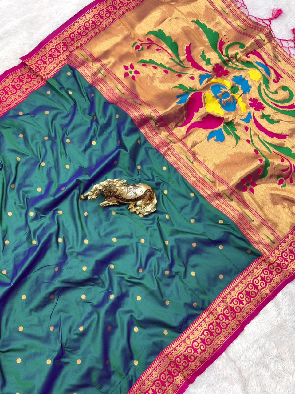 PAITHANI SOFT SILK SAREE
