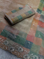 MariGold Glass Organza Saree