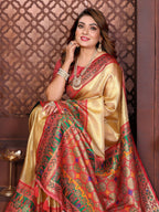 Premium Pure Banarasi Tissue Silk Sarees
