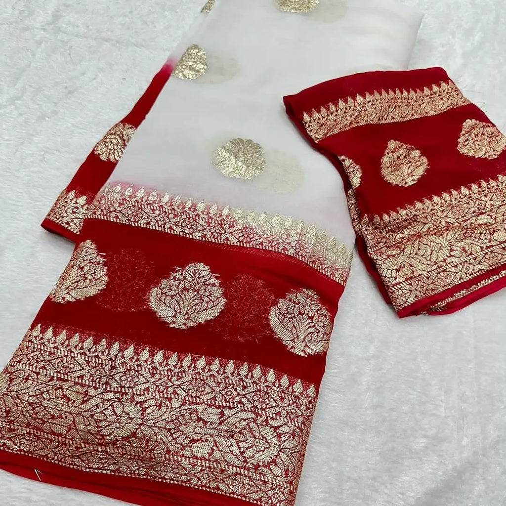 Viscose Georgette Saree