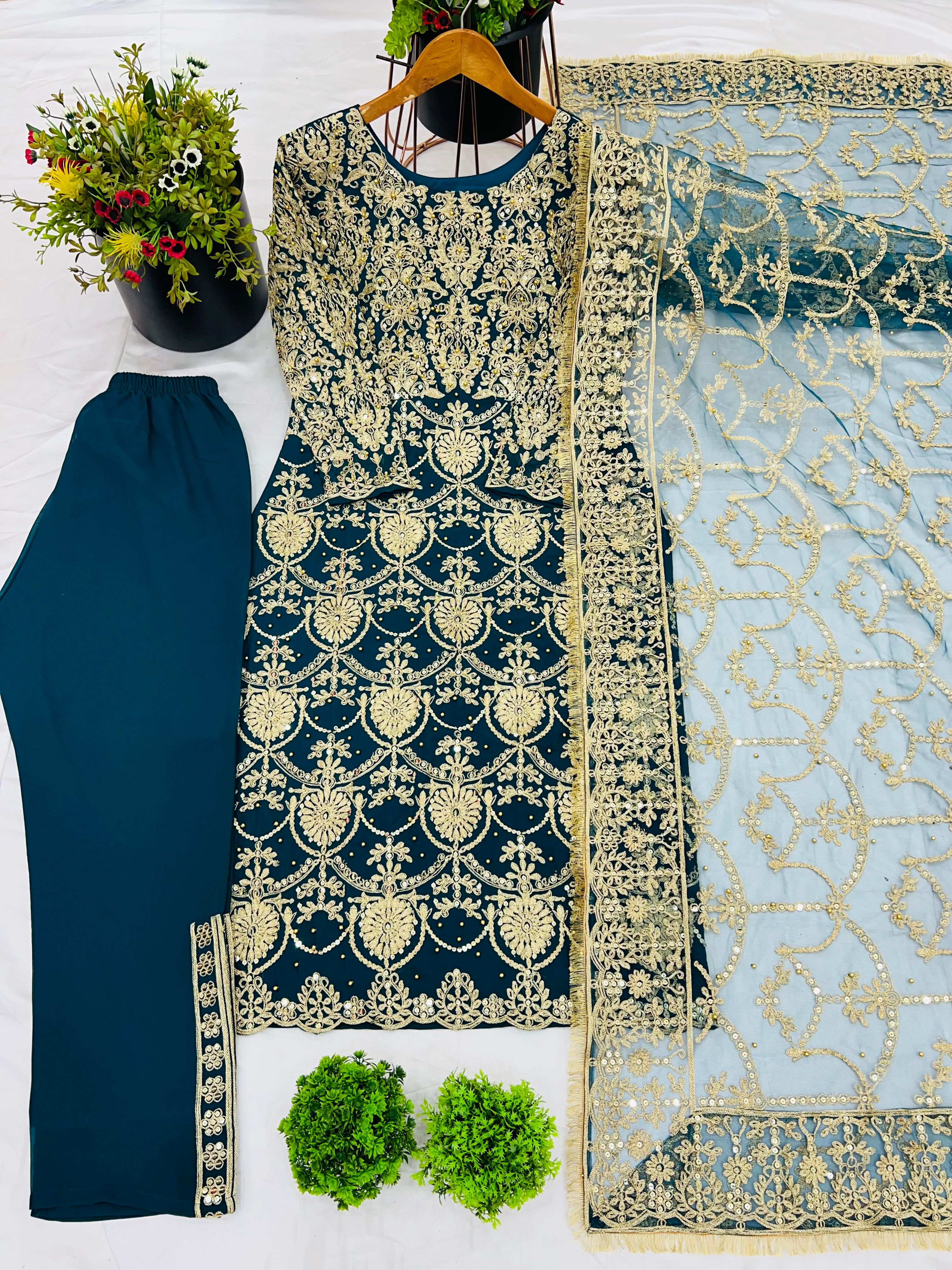 Eid Special Top Pent Dupatta