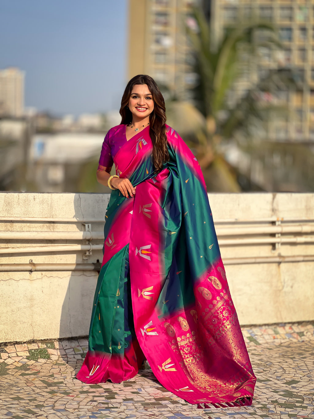 SOFT SILK SOUTH SAREE❤️