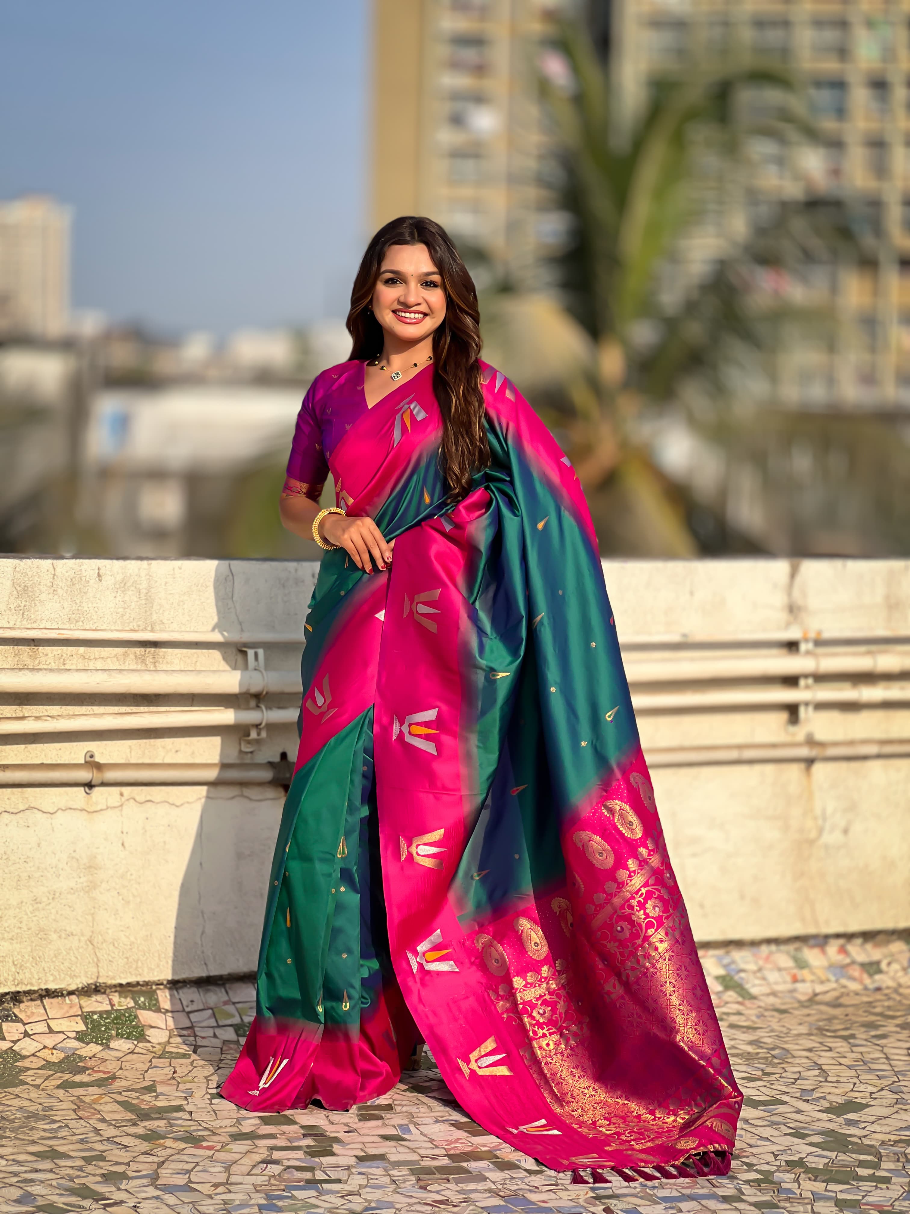 SOFT SILK SOUTH SAREE❤️