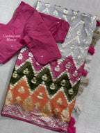 Viscose Georgette Saree