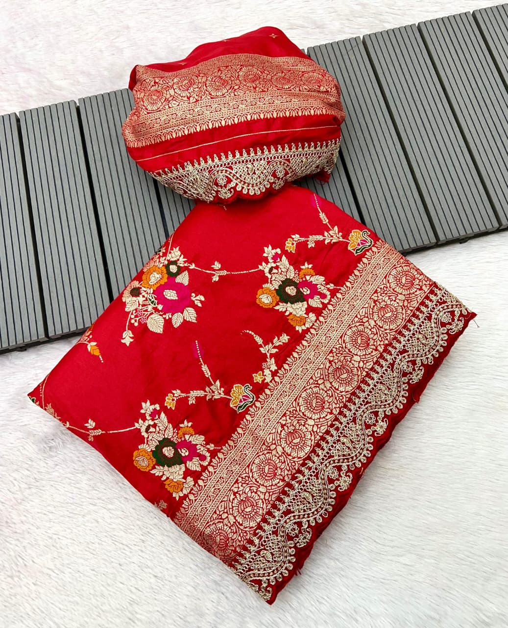 Pure Khadi Dola Saree