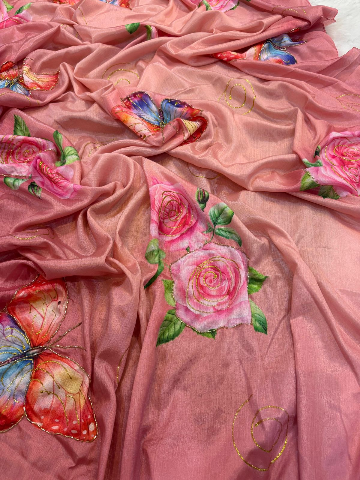 Pure Malai Silk Saree