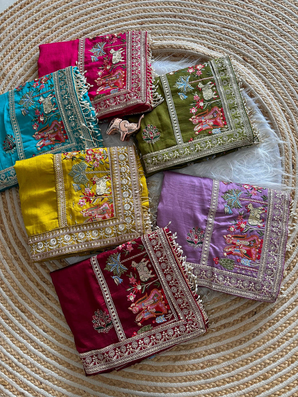 Very Soft nd Elegant Rich look vichitra silk saree