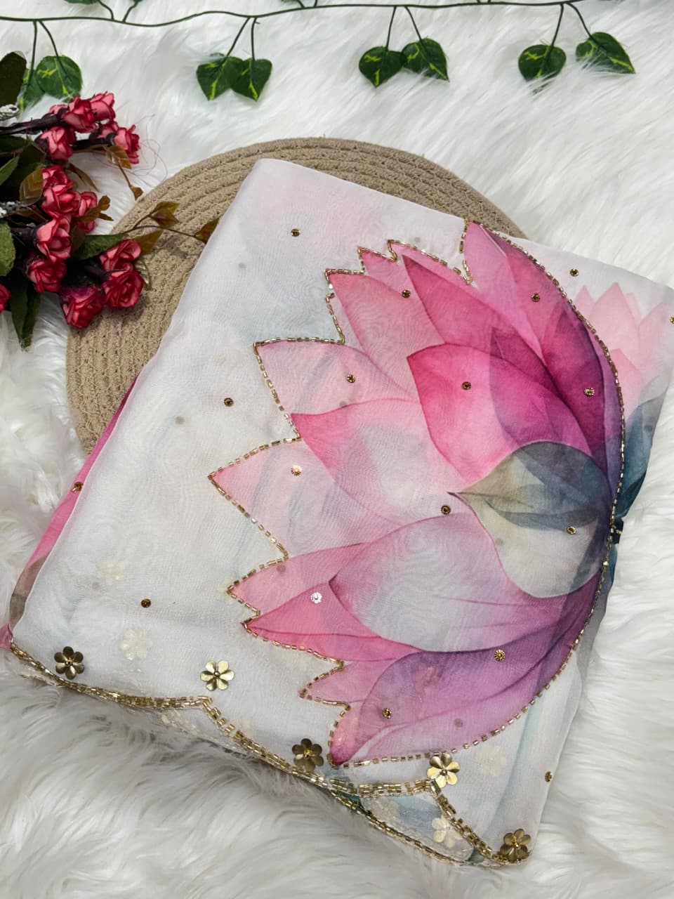 Pure Soft Teby Silk Saree