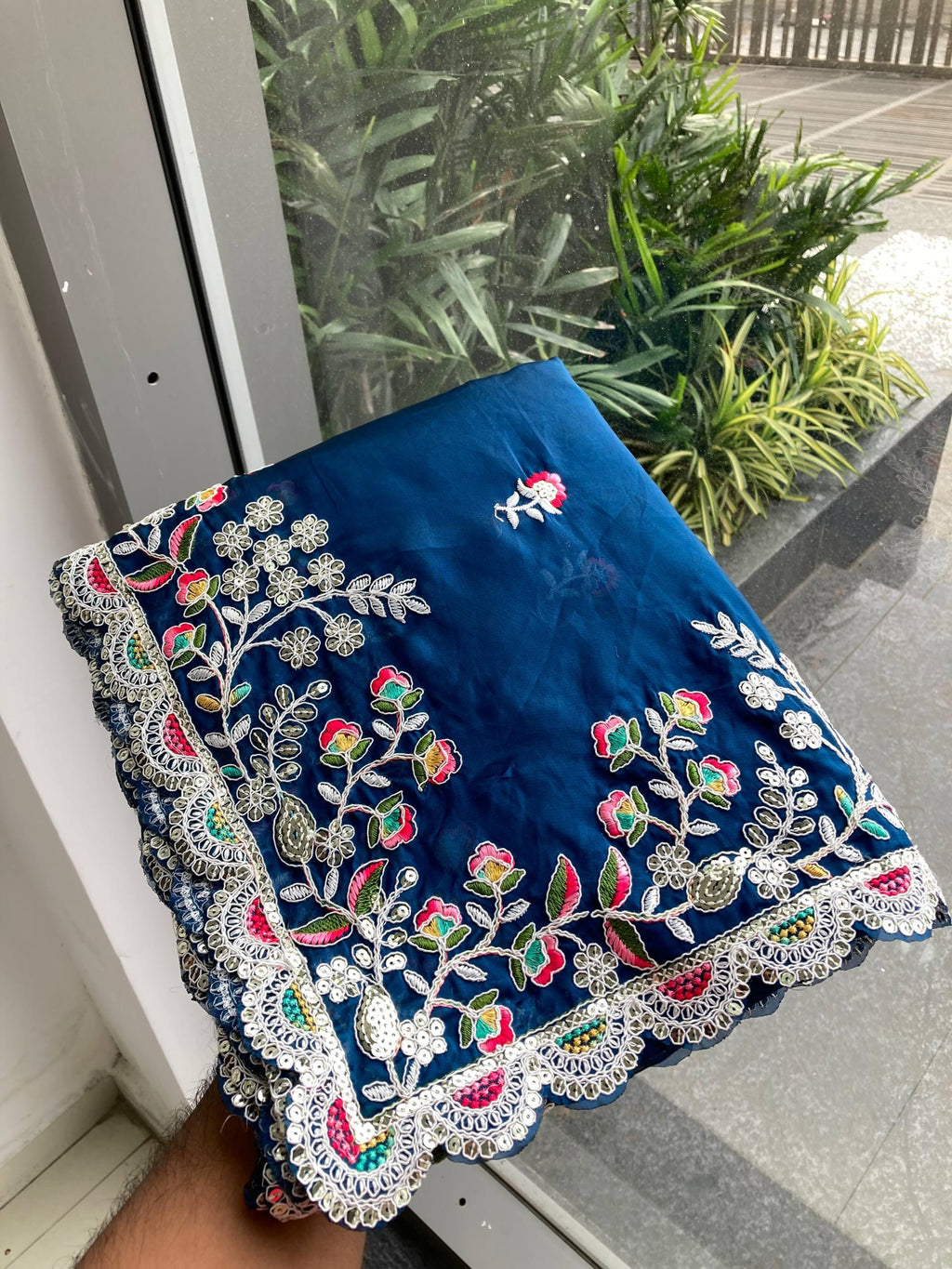 Party Wear Soft Rangoli Silk Saree