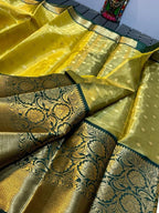 KANCHIVARAM GREEN SILK SAREE