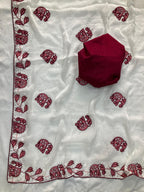 Party Wear Fendy Chiffon Saree