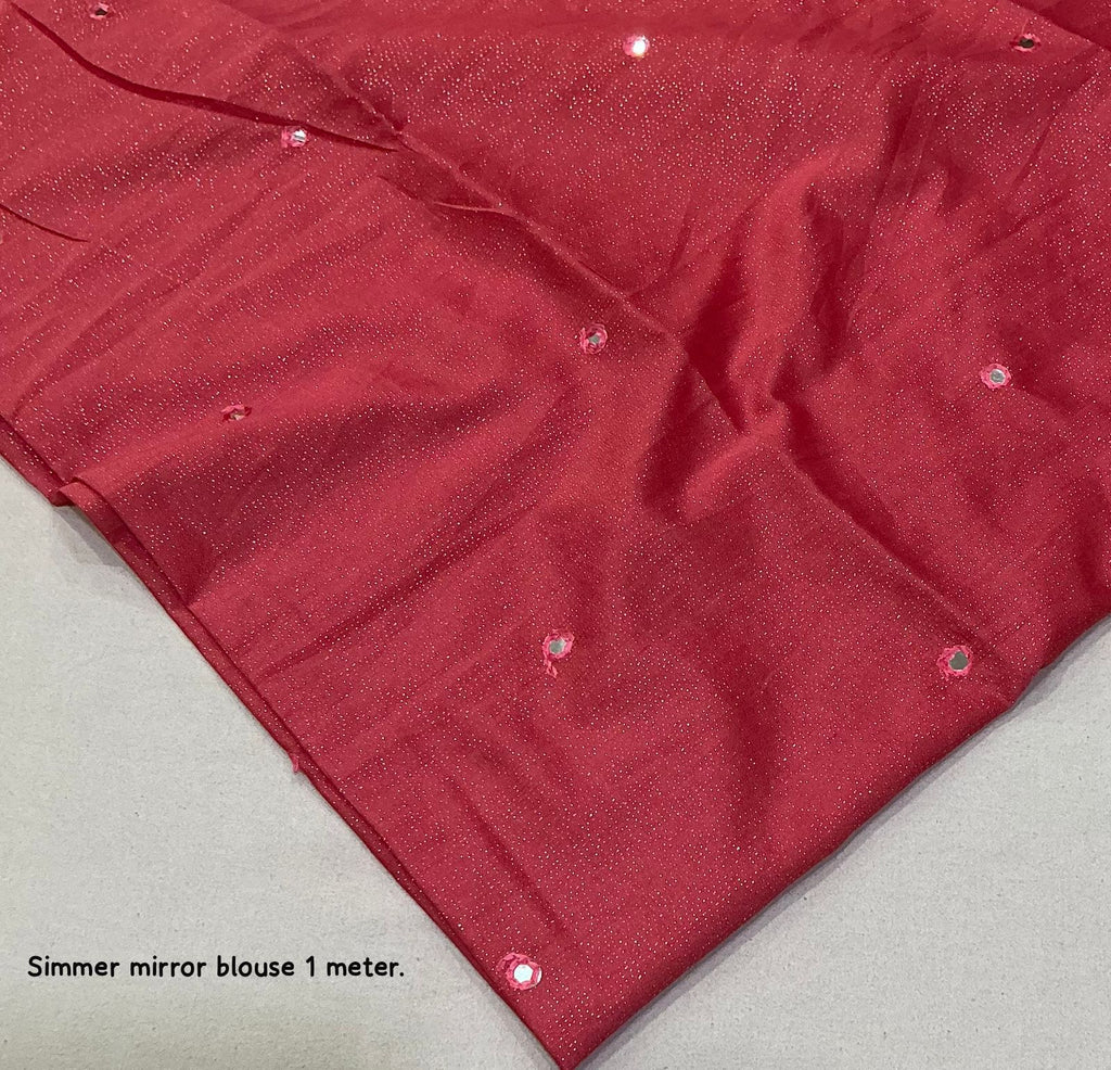 New Premium Hand Painted Pure Georgette Saree