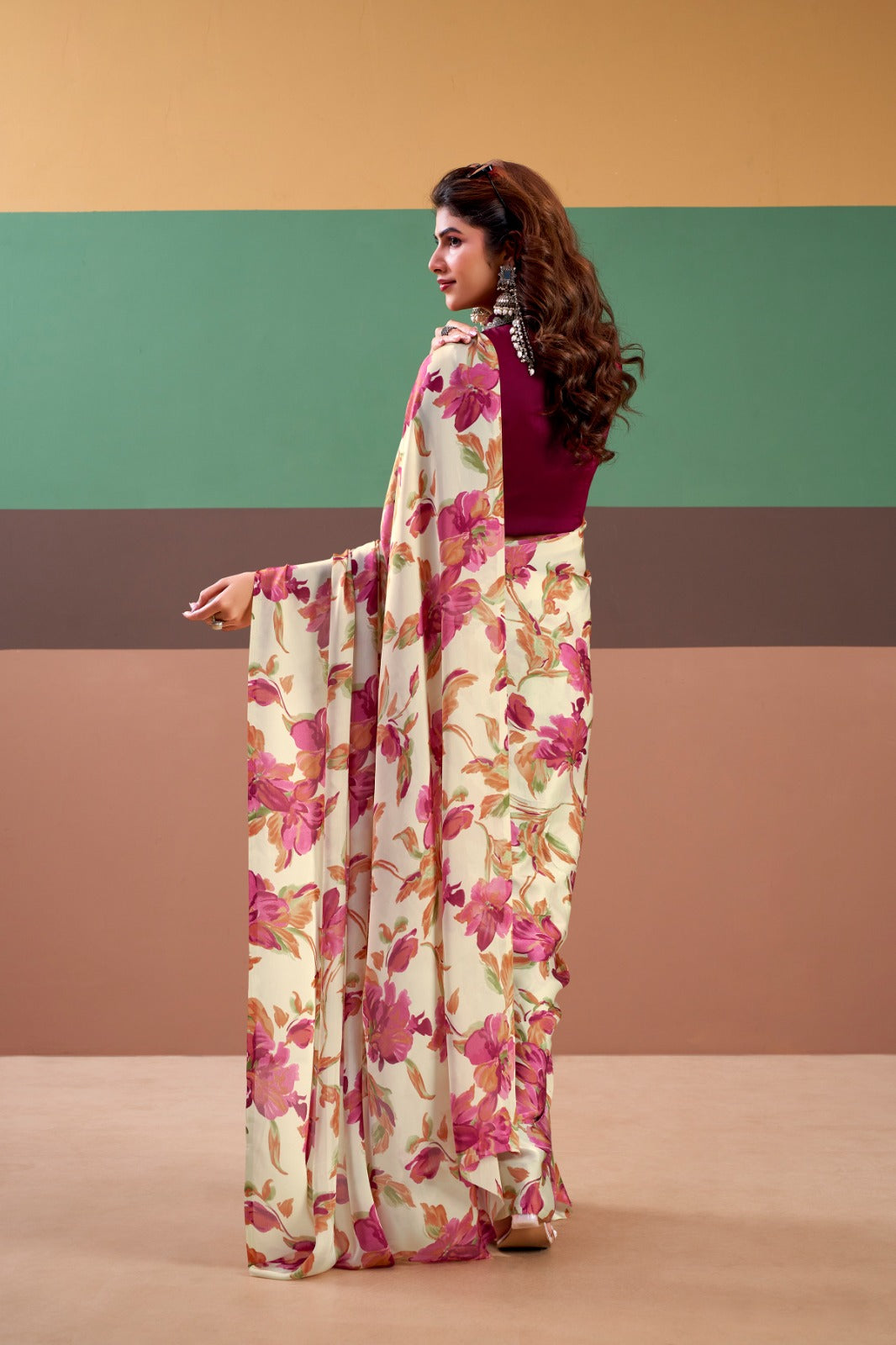 Madhurima Satin Silk Saree