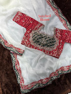 Nc Satin Saree For Your Wardrobe White Saree