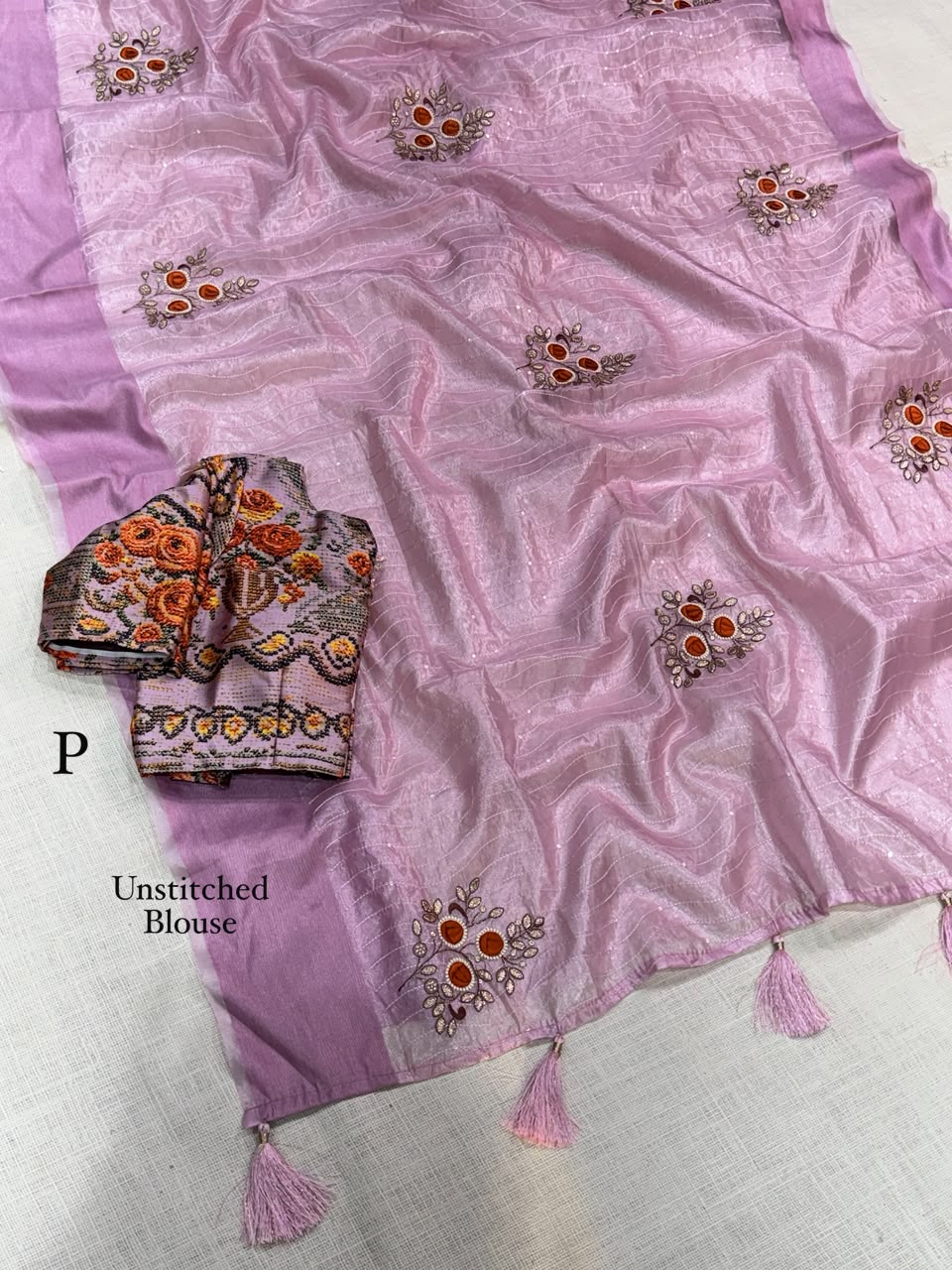 Sonali Tissue Saree